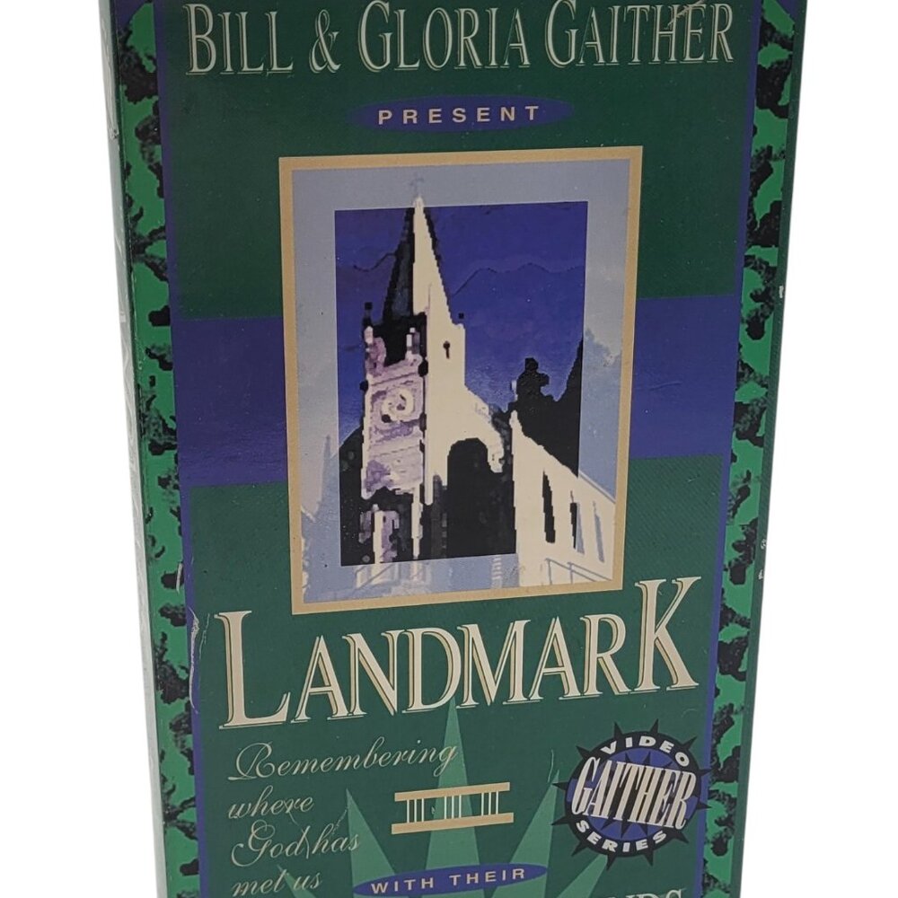 Landmark VHS Bill & Gloria Gaither Homecoming Friends Gospel Music